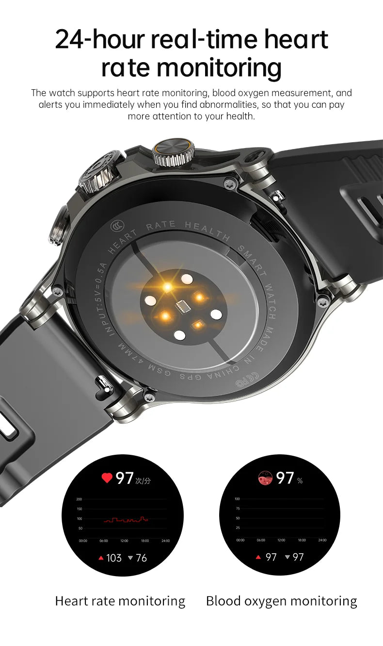 VALDUS GPS Android 8.1 Mobile 4G Supports 200W Single Camera Waterproof Smartwatch 750mAh Long Battery Life VG54 Smart Watch