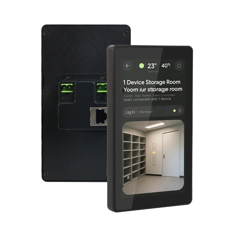 2025 Sunworld YC-SM55P Small Size 5.5 Inch in Wall Touch Control RV Touch Screen Smart Home Dashboard RK3566 RAM 2GB LCD Display