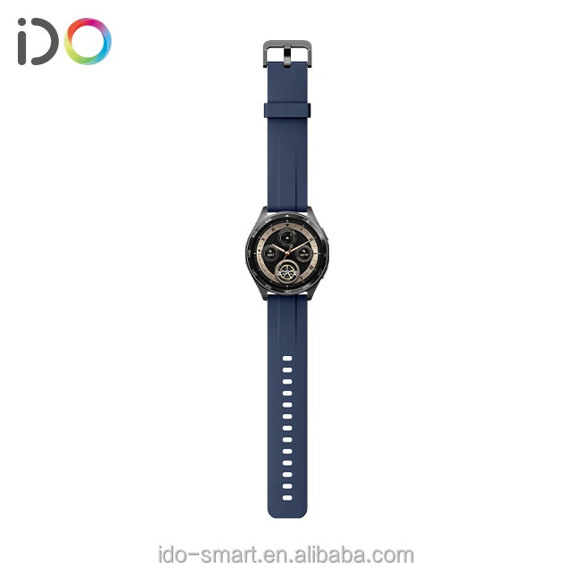 2024 Factory Sale Fashion Smart Watch GTX15 with VeryFit APP Heart Rate Monitoring for Android IOS Operation Round Item Shape