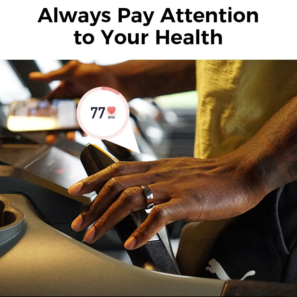 VALDUS VR11 Men Women Sleep Heart Rate Monitor Fitness Tracker Health Smart Ring