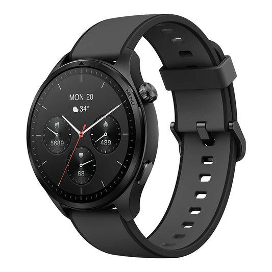 2025 Newest Design 1.43 Inches AMOLED Screen BT Smart Watch 5ATM Waterproof Dual GPS 450mAh Capacity Dial Call Silicon Heart