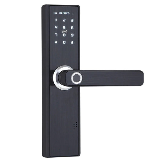 Tuya WiFi Fingerprint Smart Door Lock for Indoor App Control Remote Control