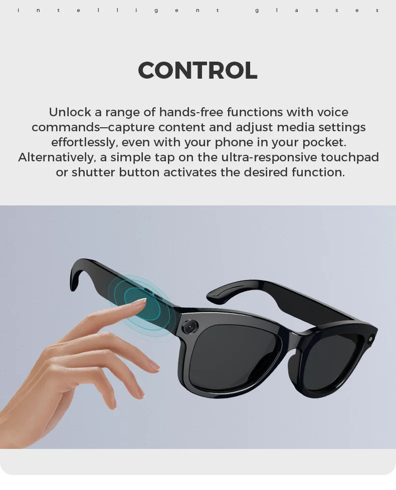 M01pro Fashion Smart Sunglasses with 8MP Camera Take Pictures Video  AI Translation ChatGPT BT Calling Music Smart Glasses Men