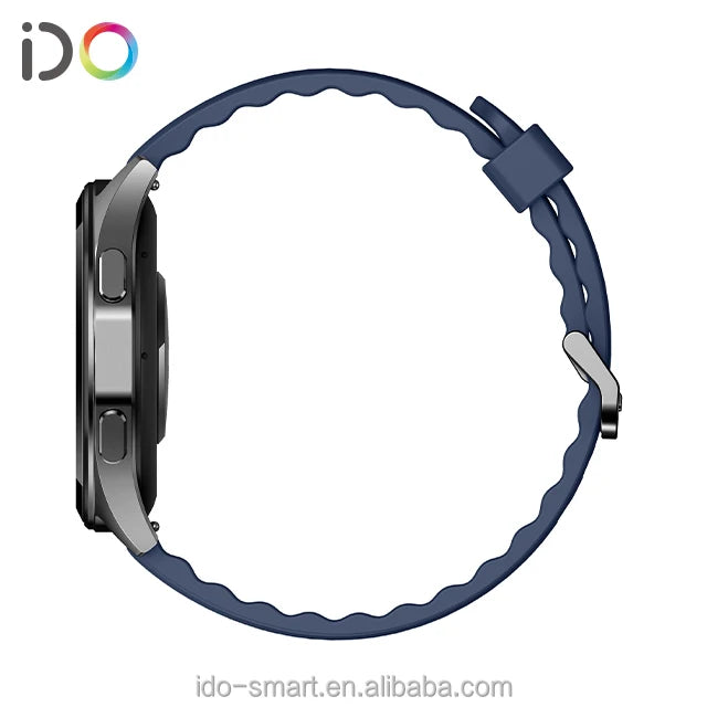 2024 Factory Sale Fashion Smart Watch GTX15 with VeryFit APP Heart Rate Monitoring for Android IOS Operation Round Item Shape