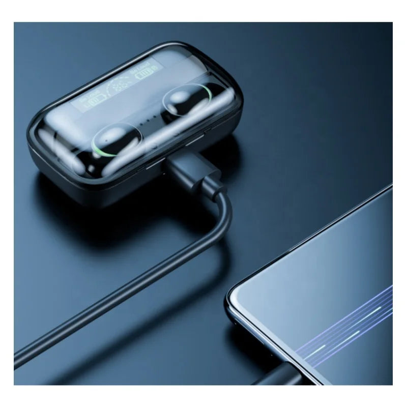 2024 TWS Earbuds with for Bluetooth V5.3 Digital Display Battery Indicator JL Chipset Non-Noise Cancelling Headphones