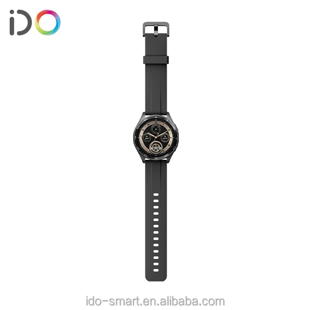 2024 Factory Sale Fashion Smart Watch GTX15 with VeryFit APP Heart Rate Monitoring for Android IOS Operation Round Item Shape