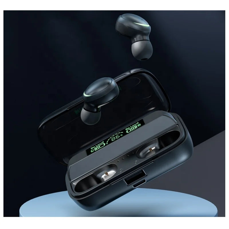 2024 TWS Earbuds with for Bluetooth V5.3 Digital Display Battery Indicator JL Chipset Non-Noise Cancelling Headphones