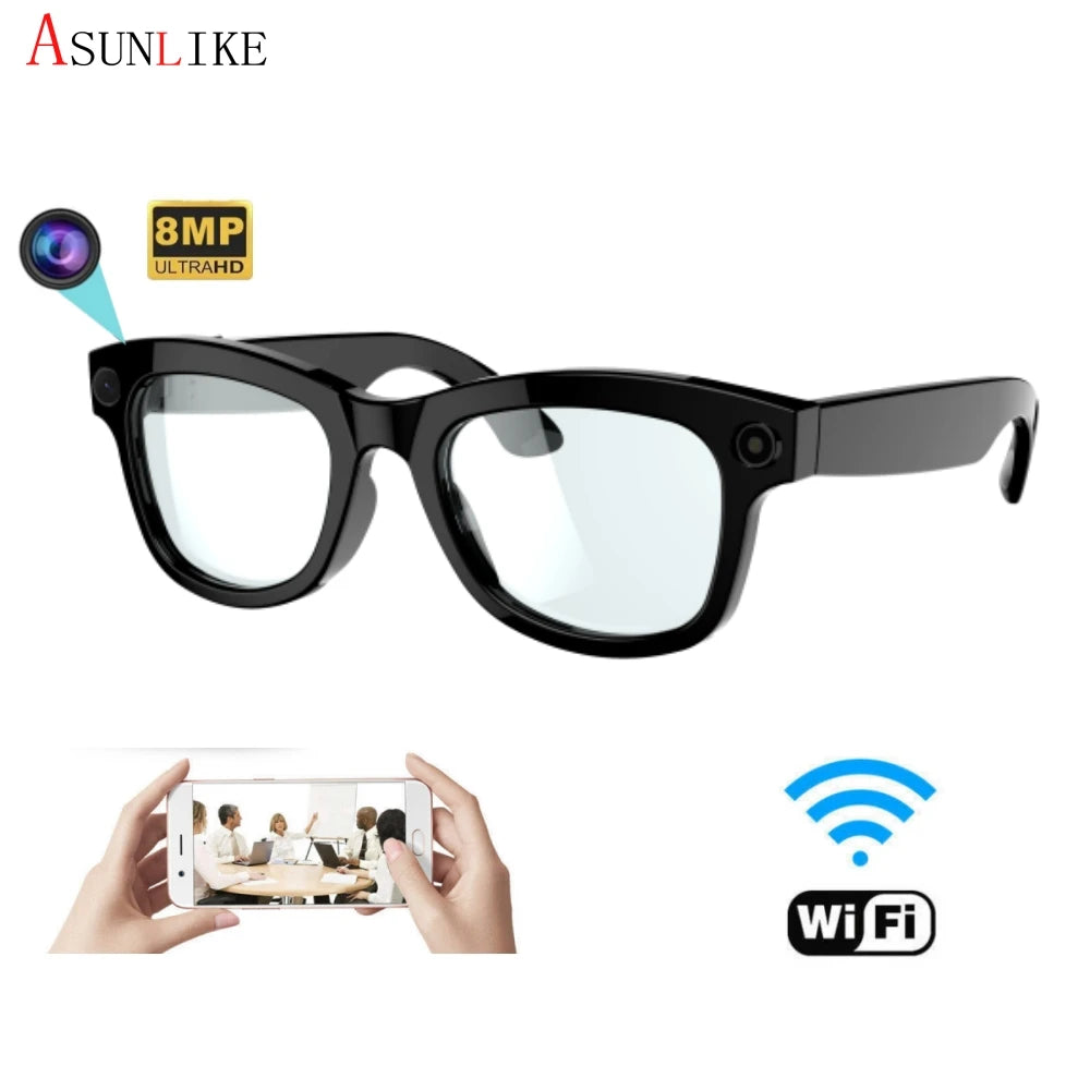 M01pro Fashion Smart Sunglasses with 8MP Camera Take Pictures Video  AI Translation ChatGPT BT Calling Music Smart Glasses Men