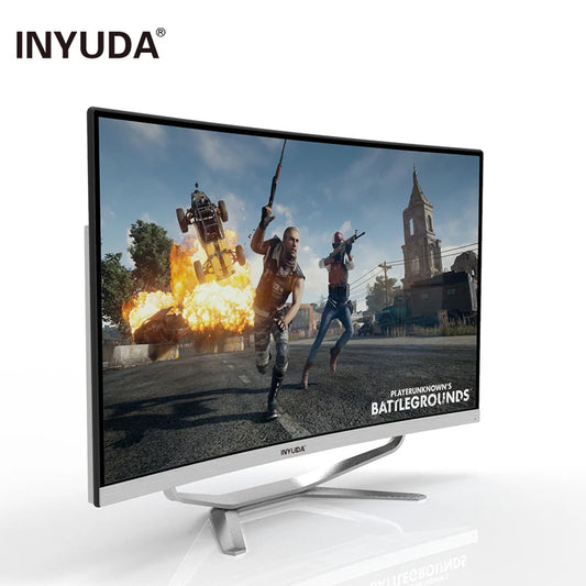 11th Core I9 16GB DDR4 RAM 1TB SSD 4GB Graphics Card 24 Inch Curved Screen All-in-One AIO Desktop PC for Gaming