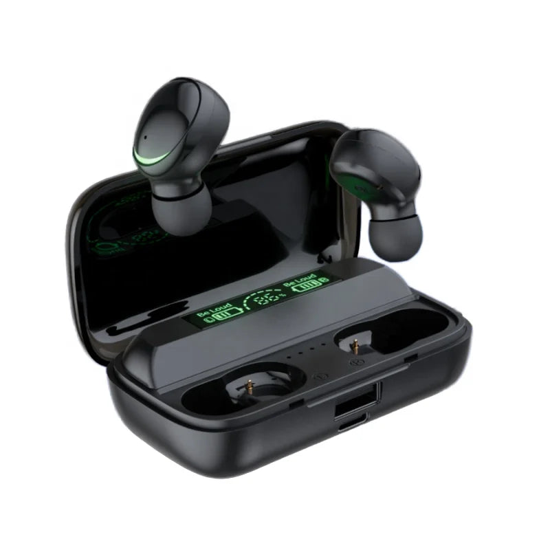 2024 TWS Earbuds with for Bluetooth V5.3 Digital Display Battery Indicator JL Chipset Non-Noise Cancelling Headphones