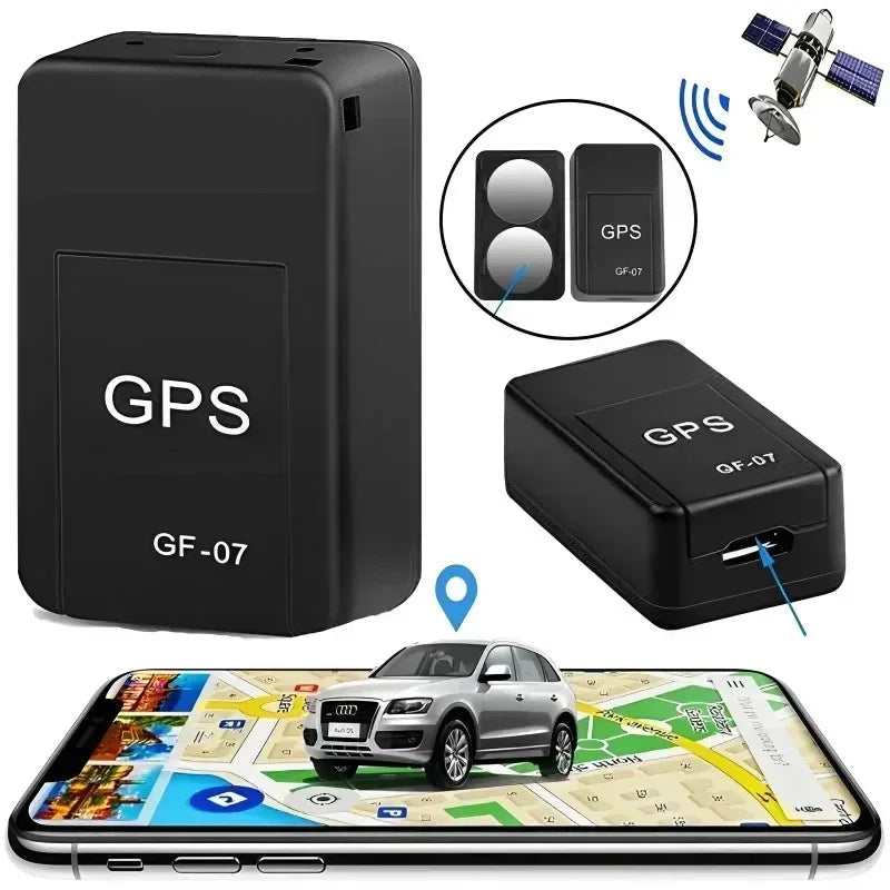 GPS Positioning Tracker Mini Portable Car Strong Magnetic Locator Anti-theft Equipment Precise Tracking Anti-loss Equipment