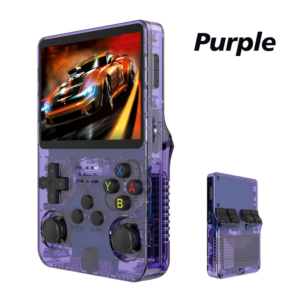 AISLPC R36S Retro Handheld Game Console - 3.5" IPS HD Display Linux Emulation Multiple Colors 64GB / 18000+ Classic Games