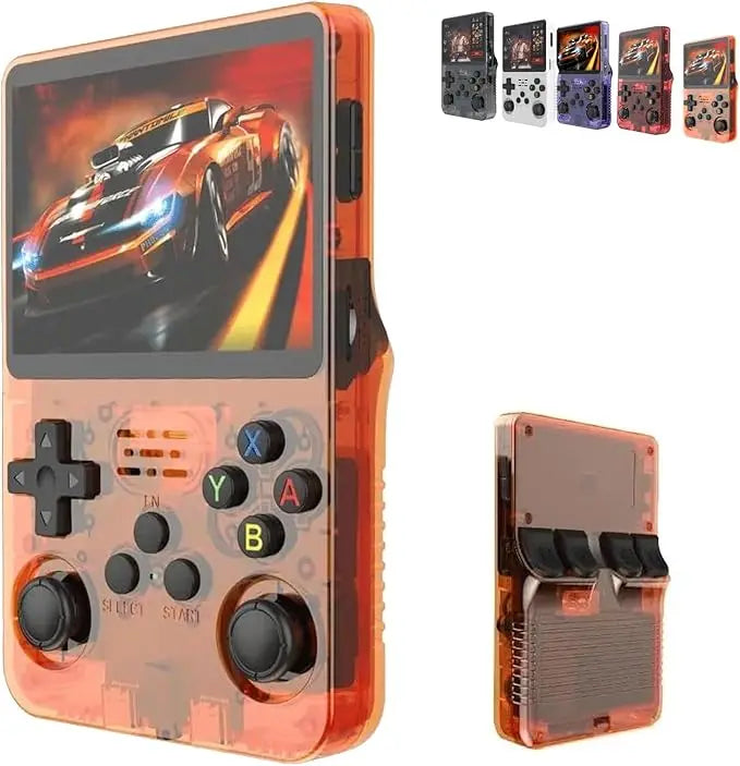 AISLPC R36S Retro Handheld Game Console - 3.5" IPS HD Display Linux Emulation Multiple Colors 64GB / 18000+ Classic Games