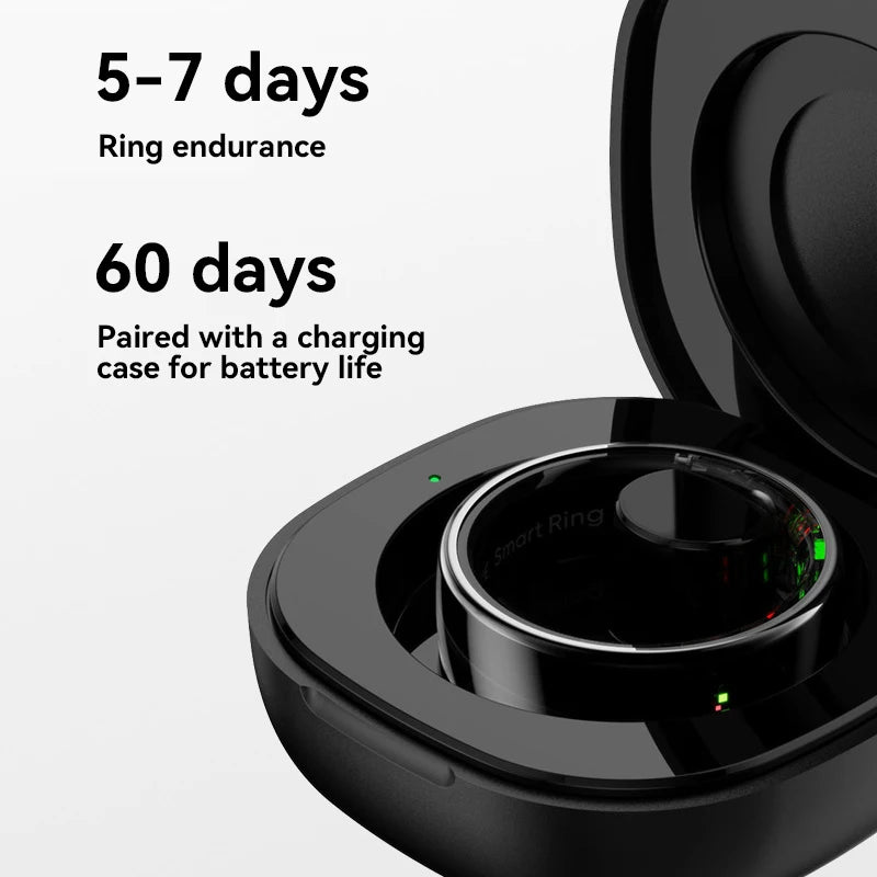 Xiaomi NEW Smart Ring Bluetooth Health Monitor Heart Rate Blood Oxygen Sleep Body Control Waterproof Sport Ring For Android IOS
