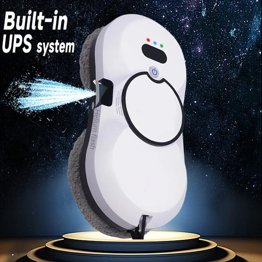 UPS System Robot Window Cleaner Vacuum Smart Home Appliance Auto Clean Glass Windows Washer Window Washing Electric Floor Mops