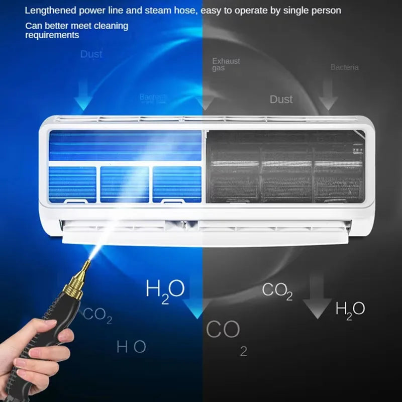 High temperature and high pressure steam home appliance range hood air conditioning cleaning machine home multi-function cleaner