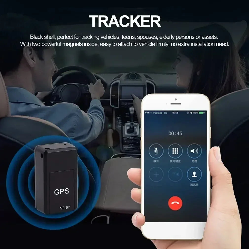 GPS Positioning Tracker Mini Portable Car Strong Magnetic Locator Anti-theft Equipment Precise Tracking Anti-loss Equipment