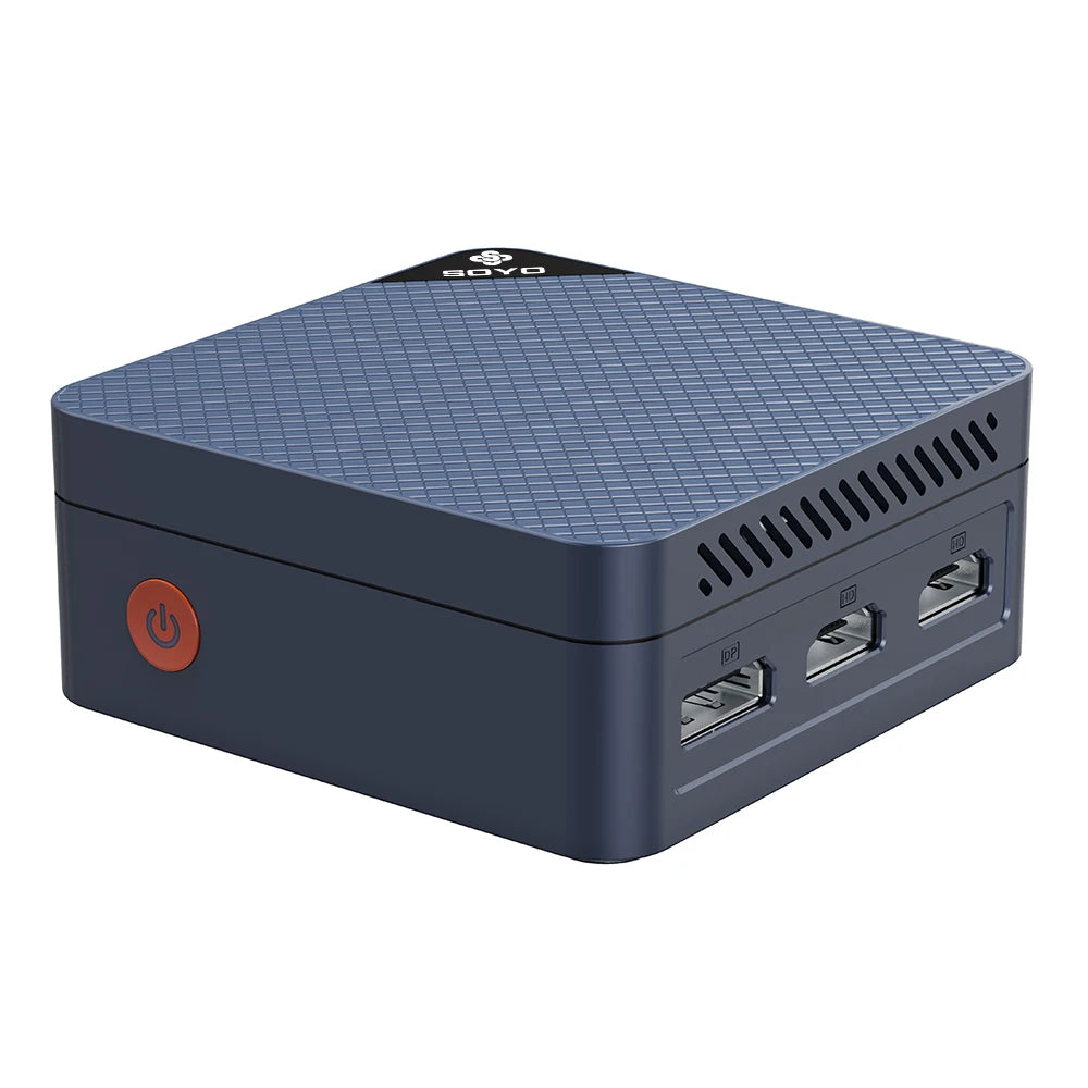 SOYO M4 Mini Mini PC Intel Twin Lake N150 CPU Mini Gaming Computer 12GB DDR5 512GB RAM Windows 11 Pro WiFi5 BT5.2 Type-C USB3.2
